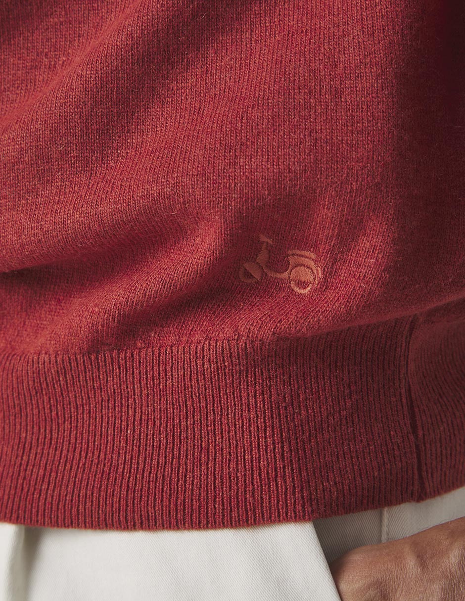 Suéter cuello polo para hombre 2