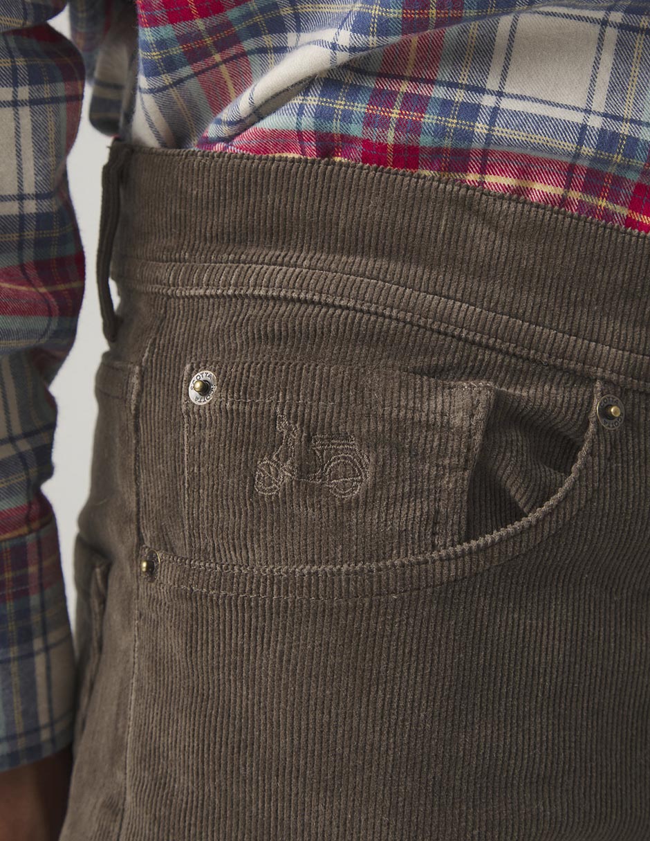 Pantalón slim de algodón para hombre 3