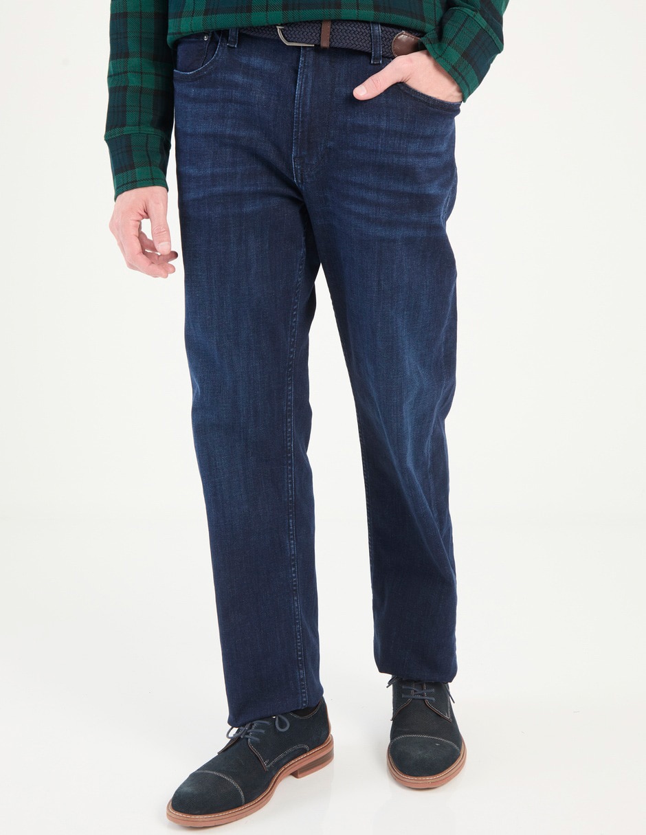 Jeans straight para hombre