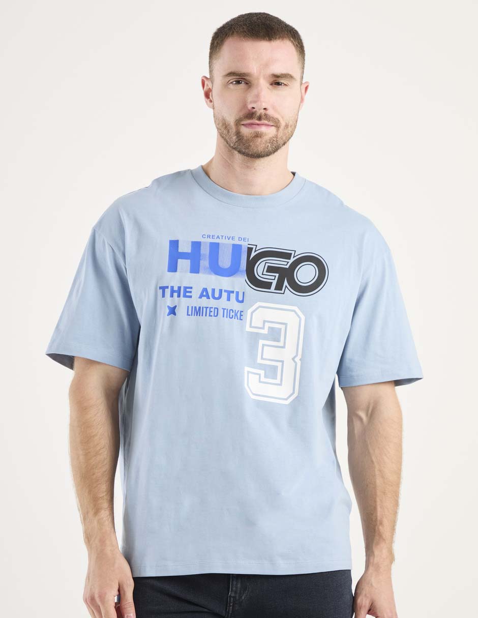 Playera cuello redondo para hombre