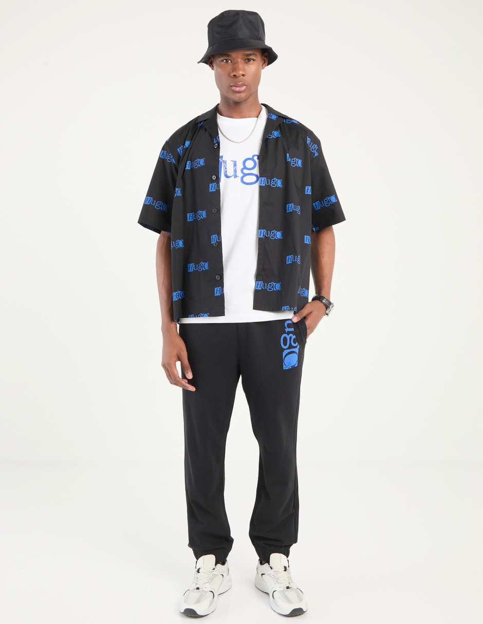 Camisa casual de algodón manga corta para hombre 3