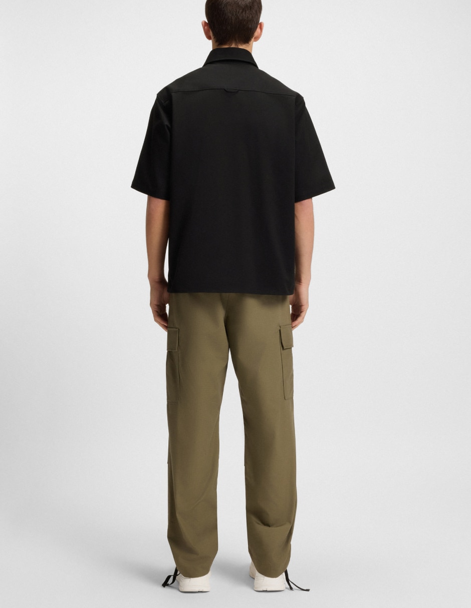Camisa casual de algodón manga corta para hombre 2