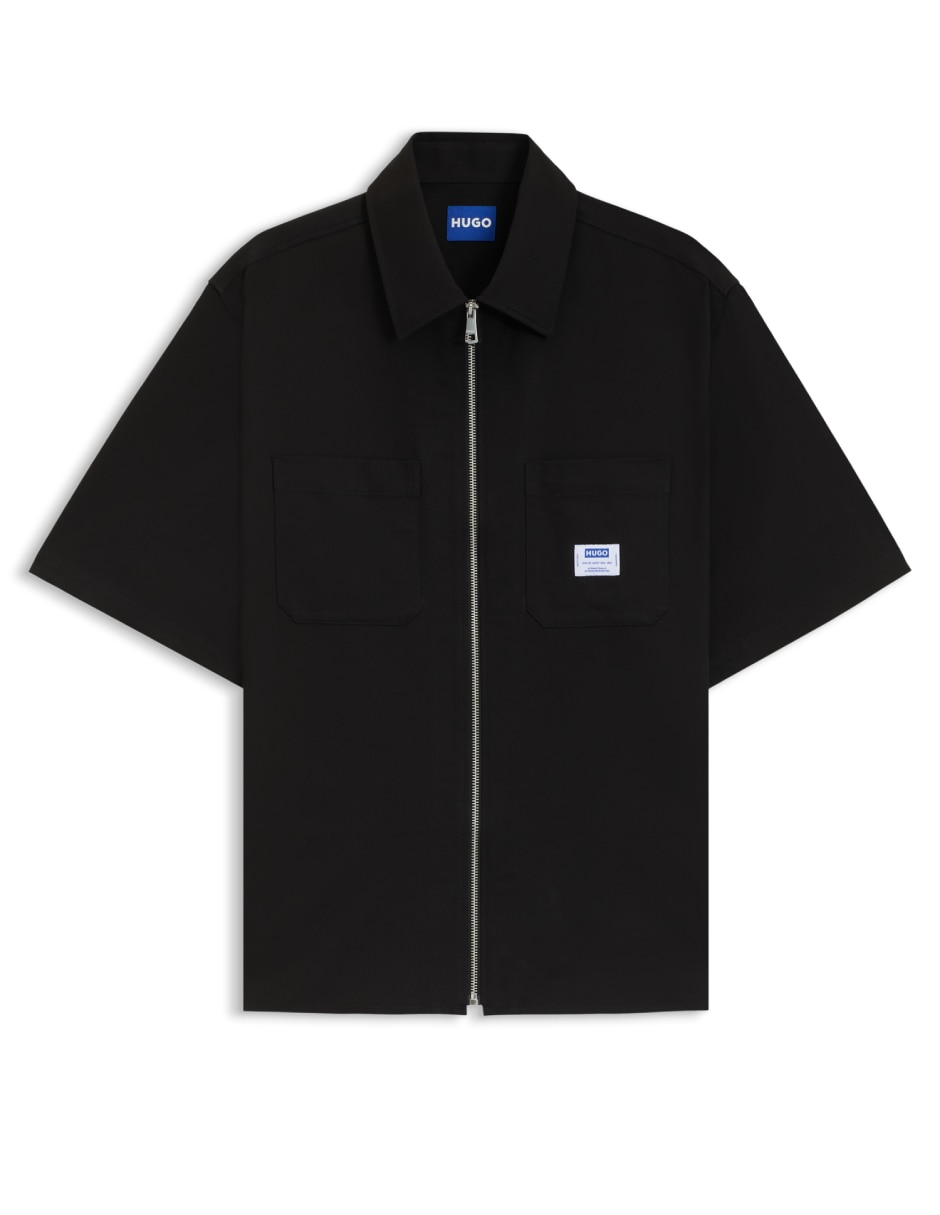 Camisa casual de algodón manga corta para hombre 6