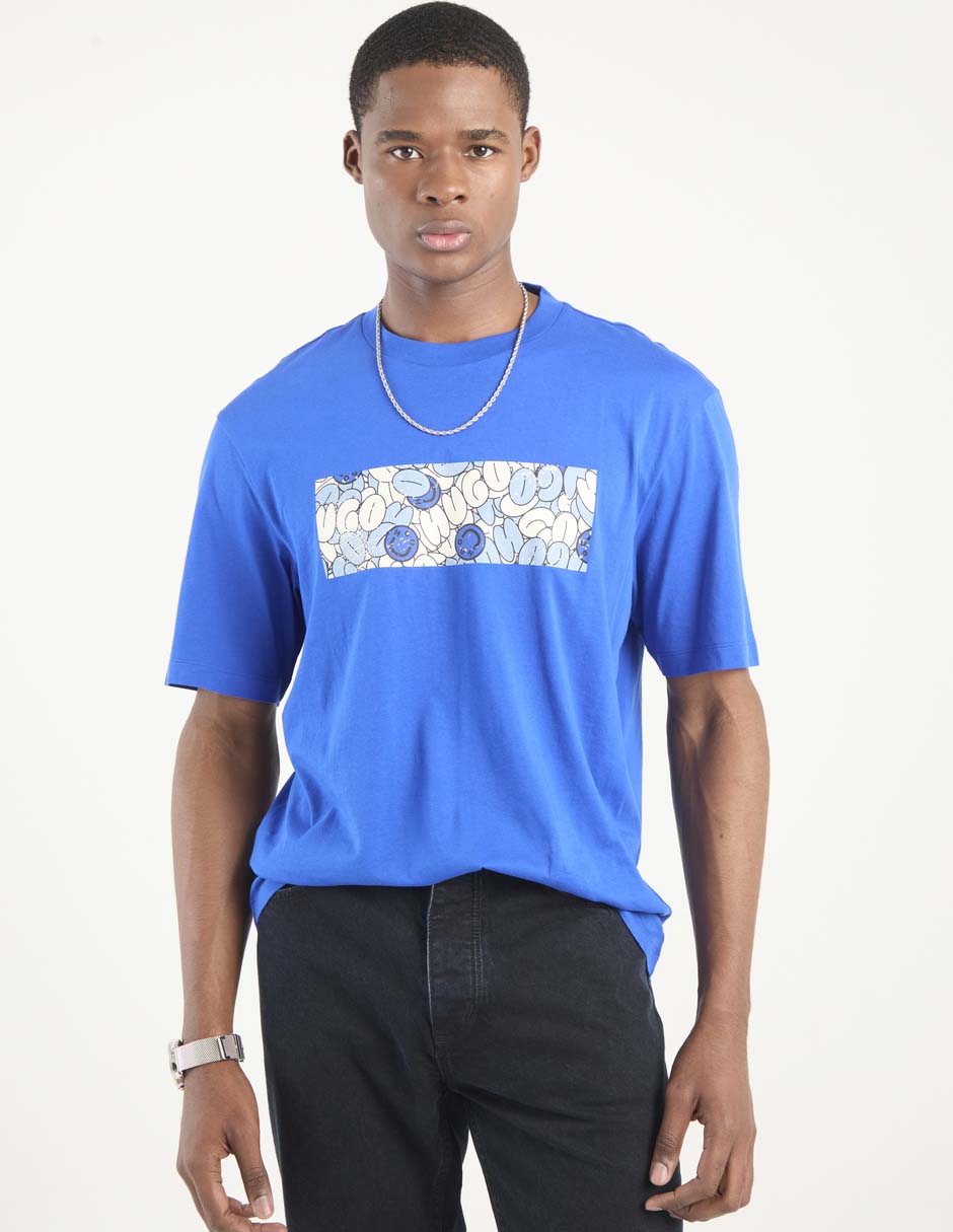 Playera cuello redondo para hombre