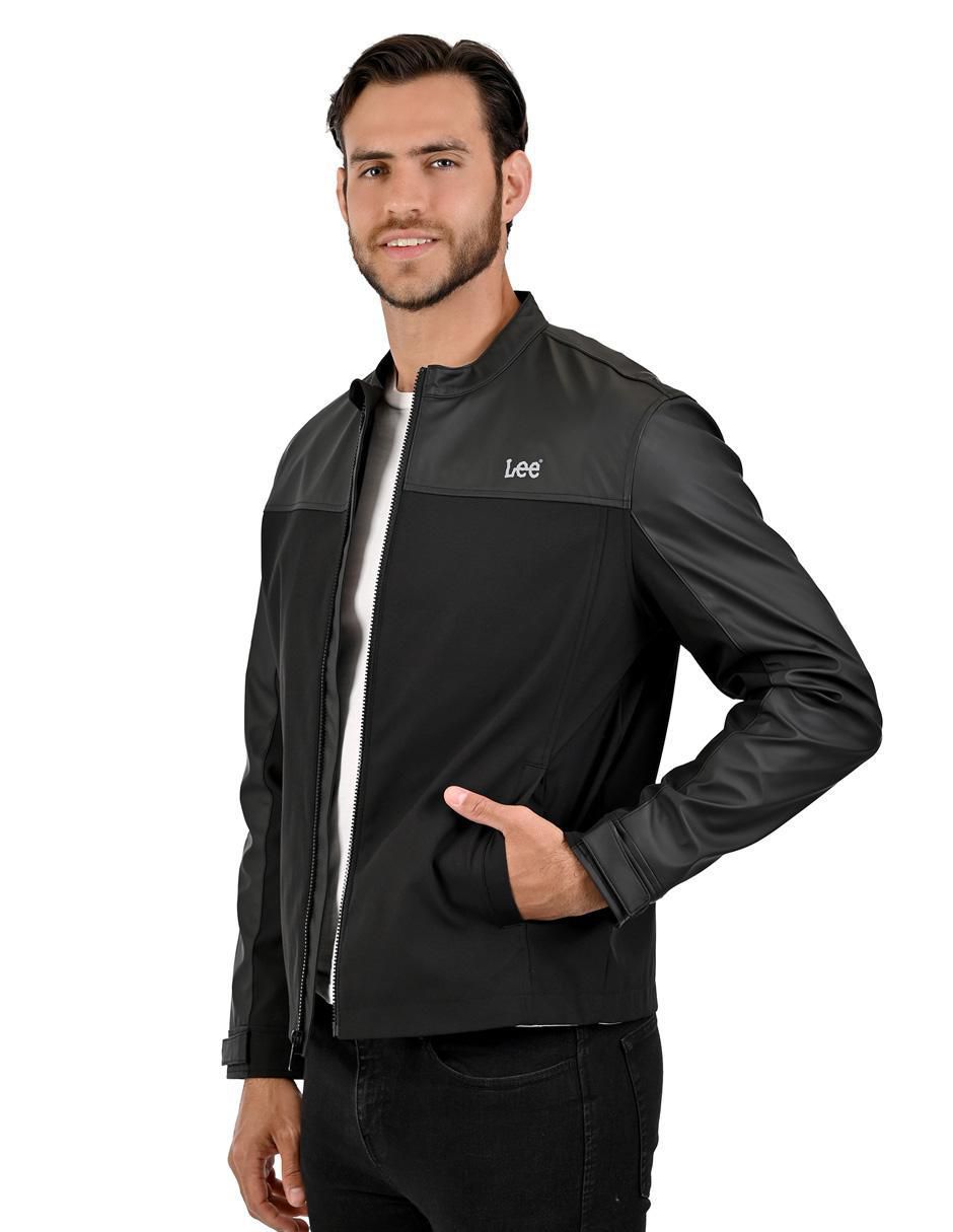 Chamarra casual con bolsillos para hombre 2