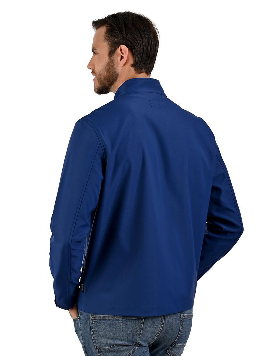 Chamarra casual con bolsillos para hombre 4