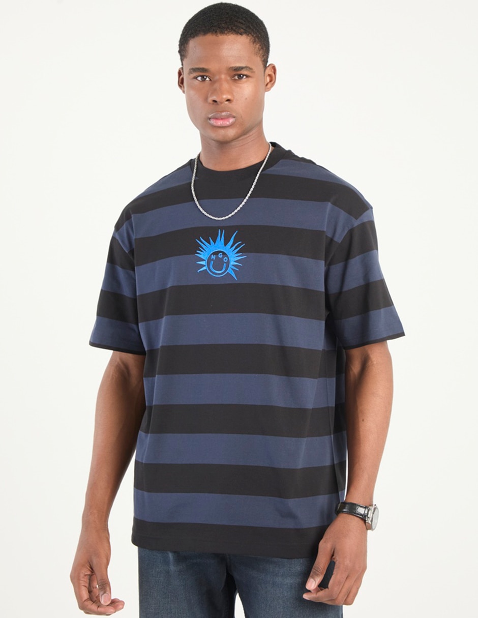 Playera cuello redondo para hombre