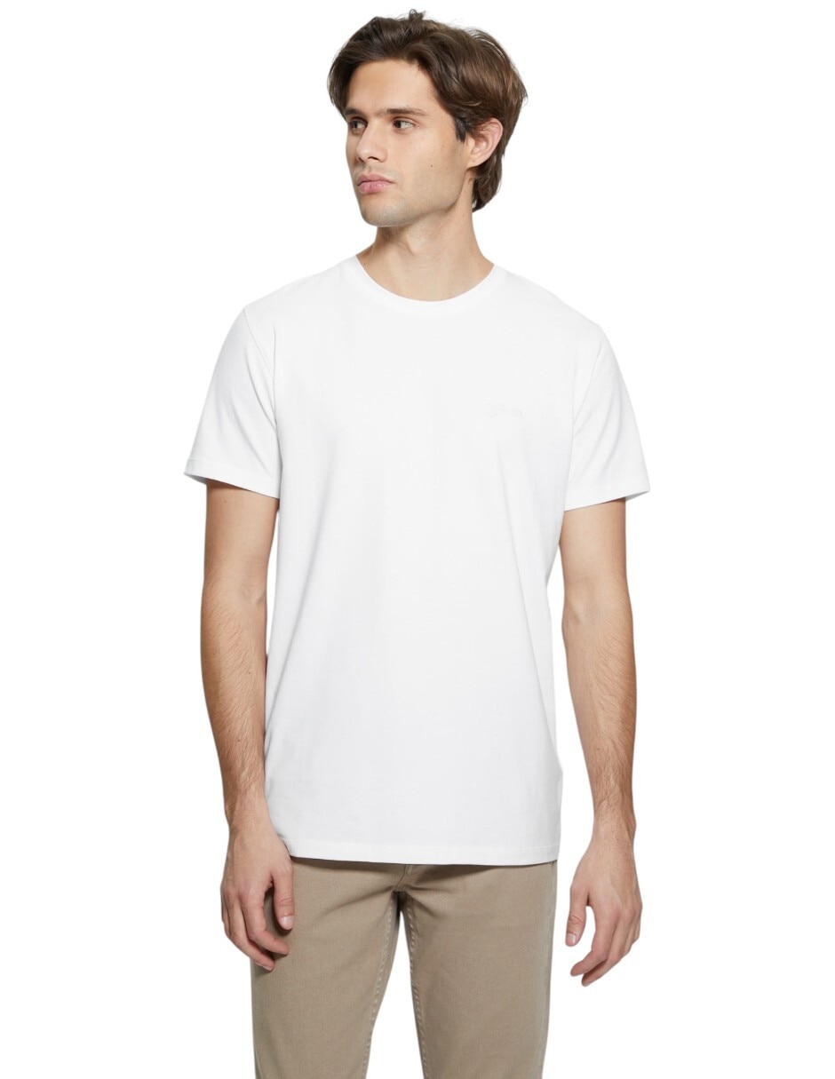Playera cuello redondo para hombre 1