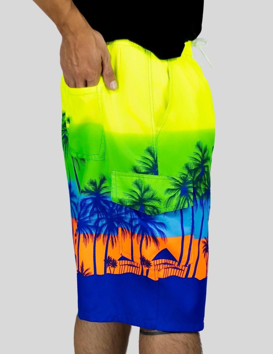 Traje de baño con bolsillos para hombre 4