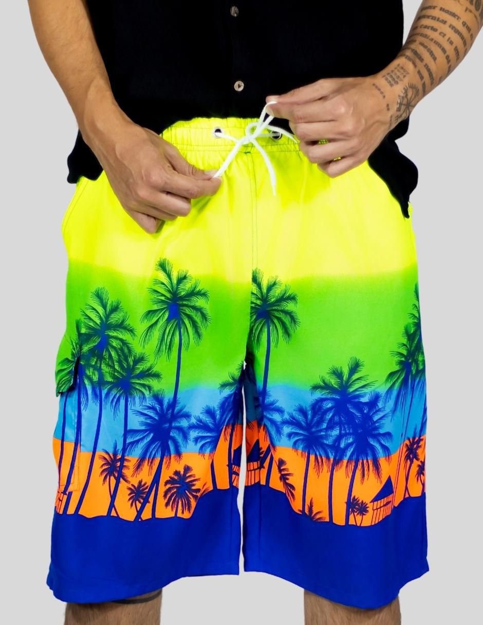 Traje de baño con bolsillos para hombre 7