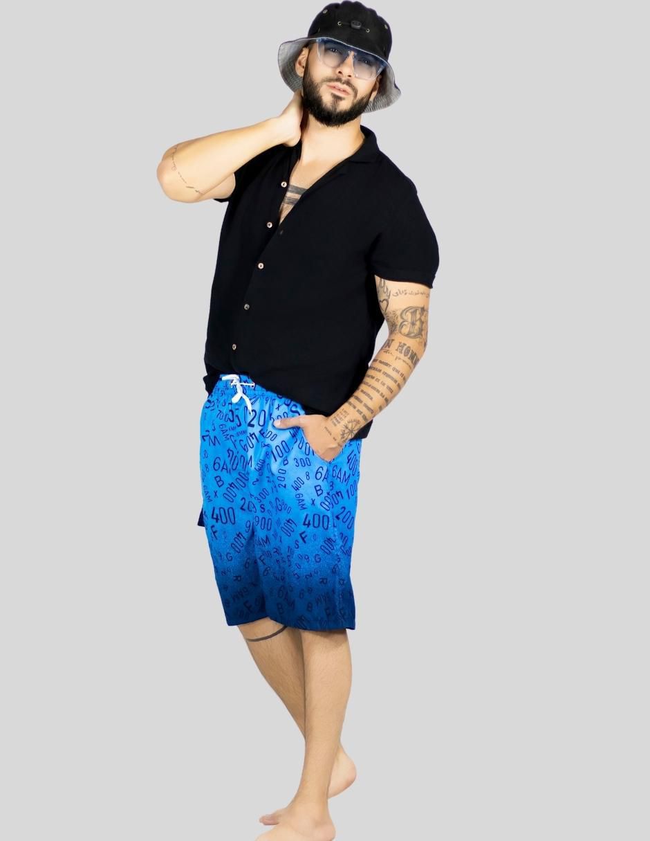 Traje de baño con bolsillos para hombre 5