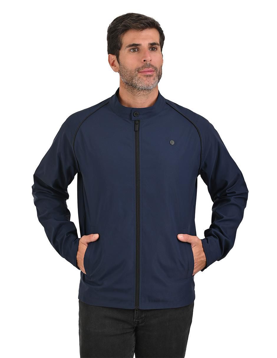 Chamarra casual con bolsillos para hombre Chamarra casual con bolsillos para hombre