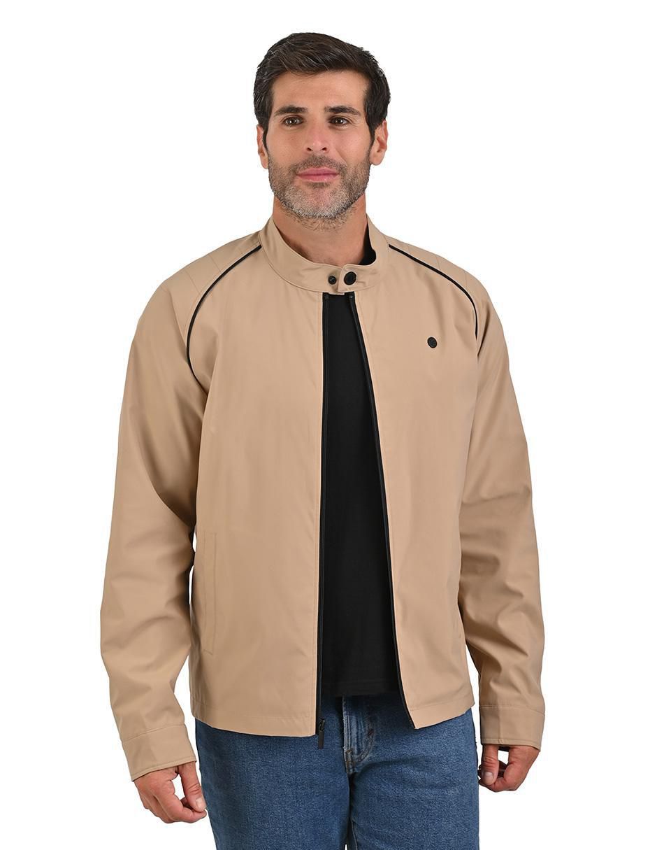 Chamarra casual con bolsillos para hombre 2