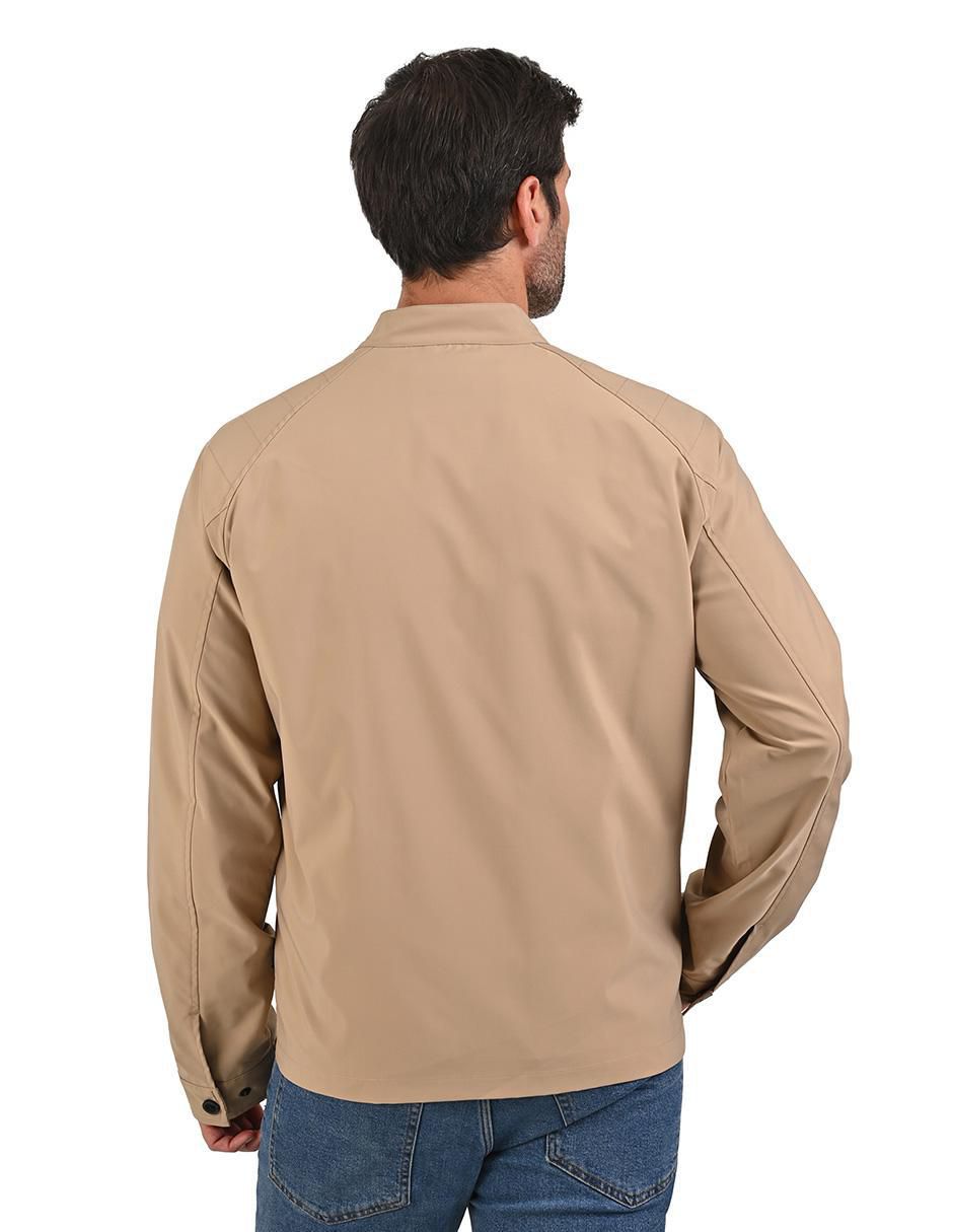 Chamarra casual con bolsillos para hombre 4