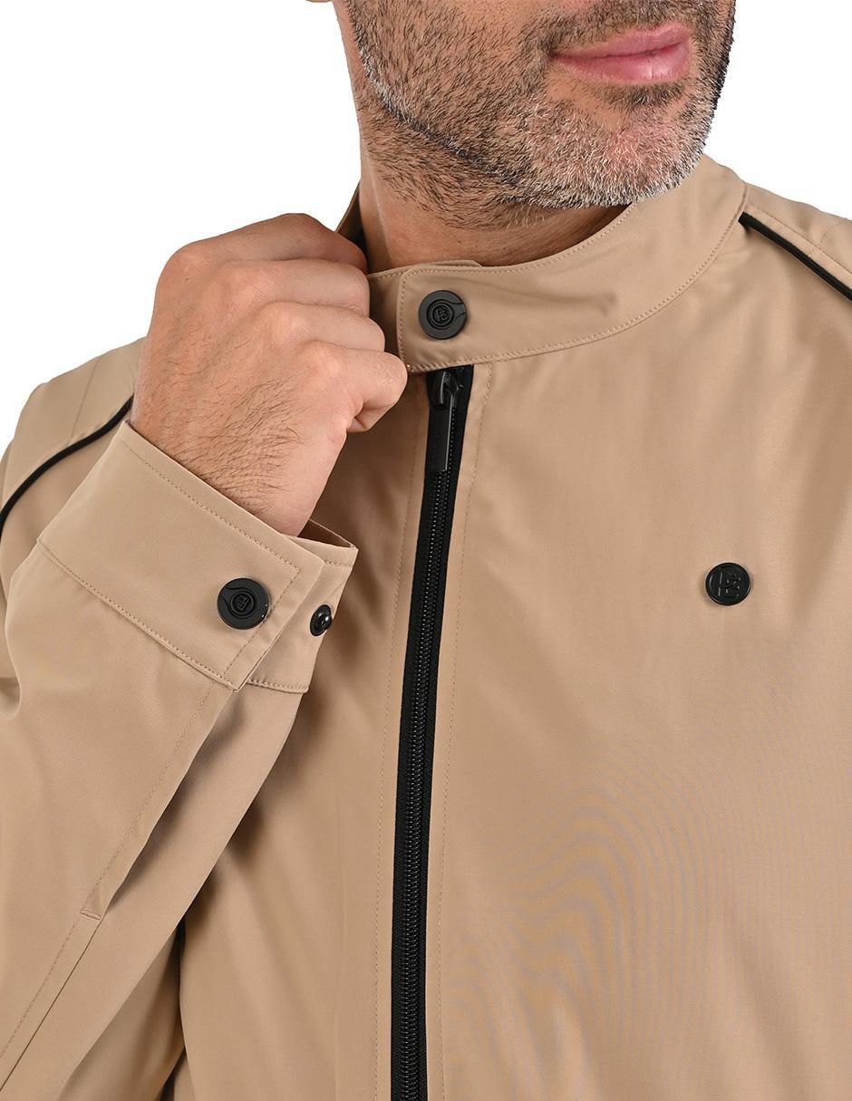 Chamarra casual con bolsillos para hombre 5