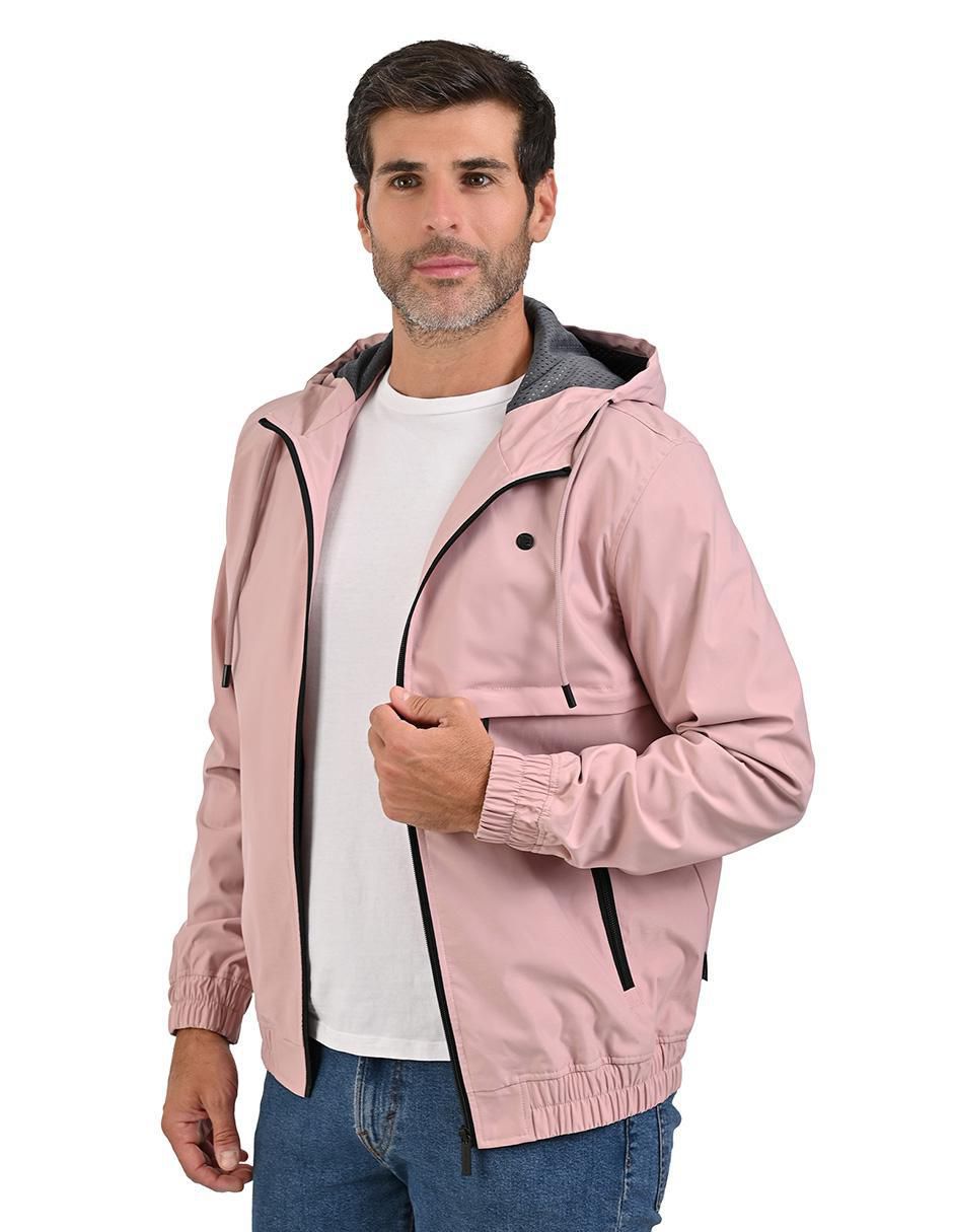 Chamarra parka con bolsillos para hombre 2