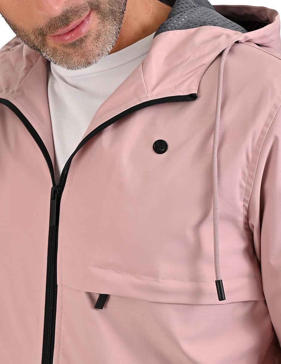 Chamarra parka con bolsillos para hombre 5