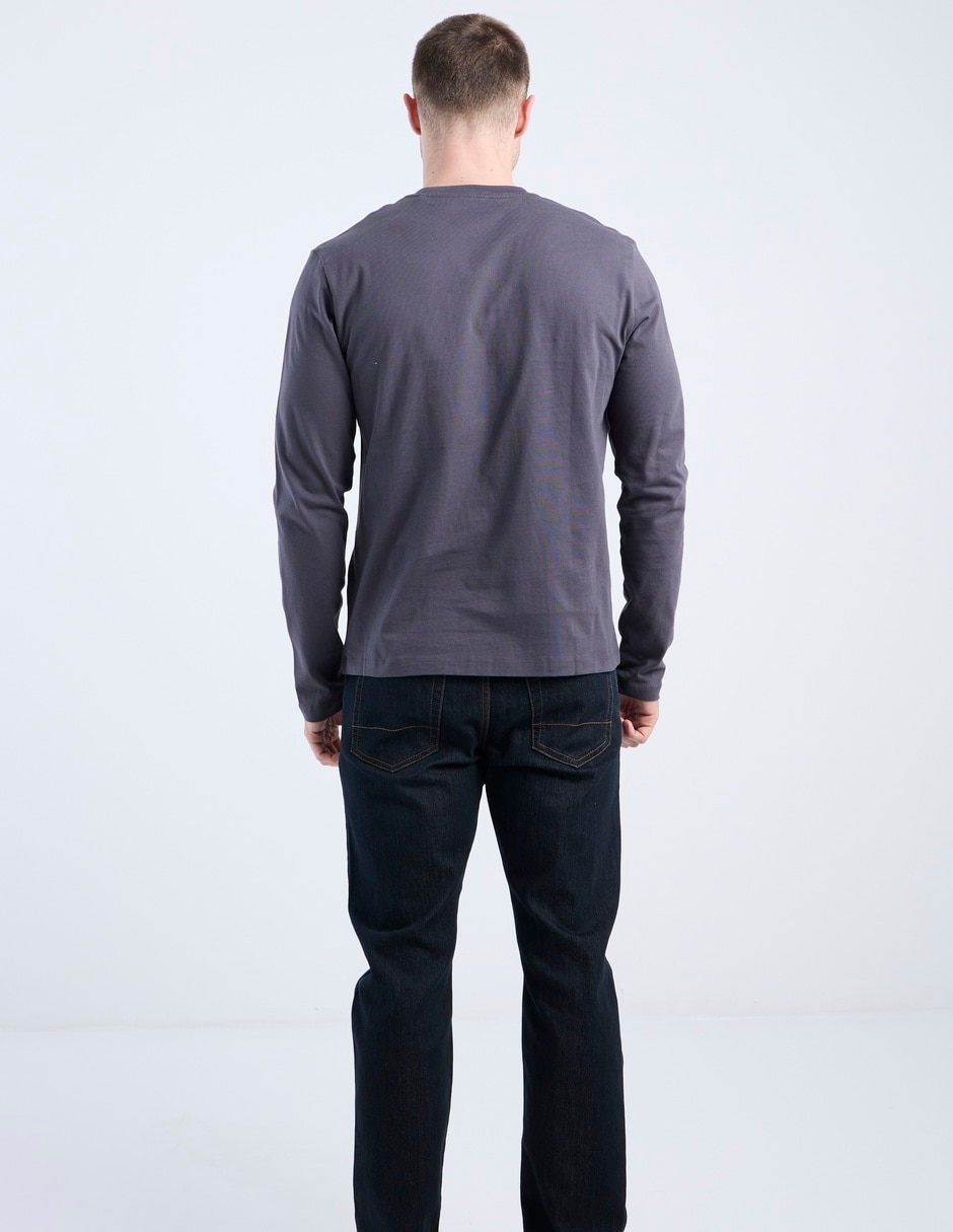 Playera cuello redondo para hombre 2