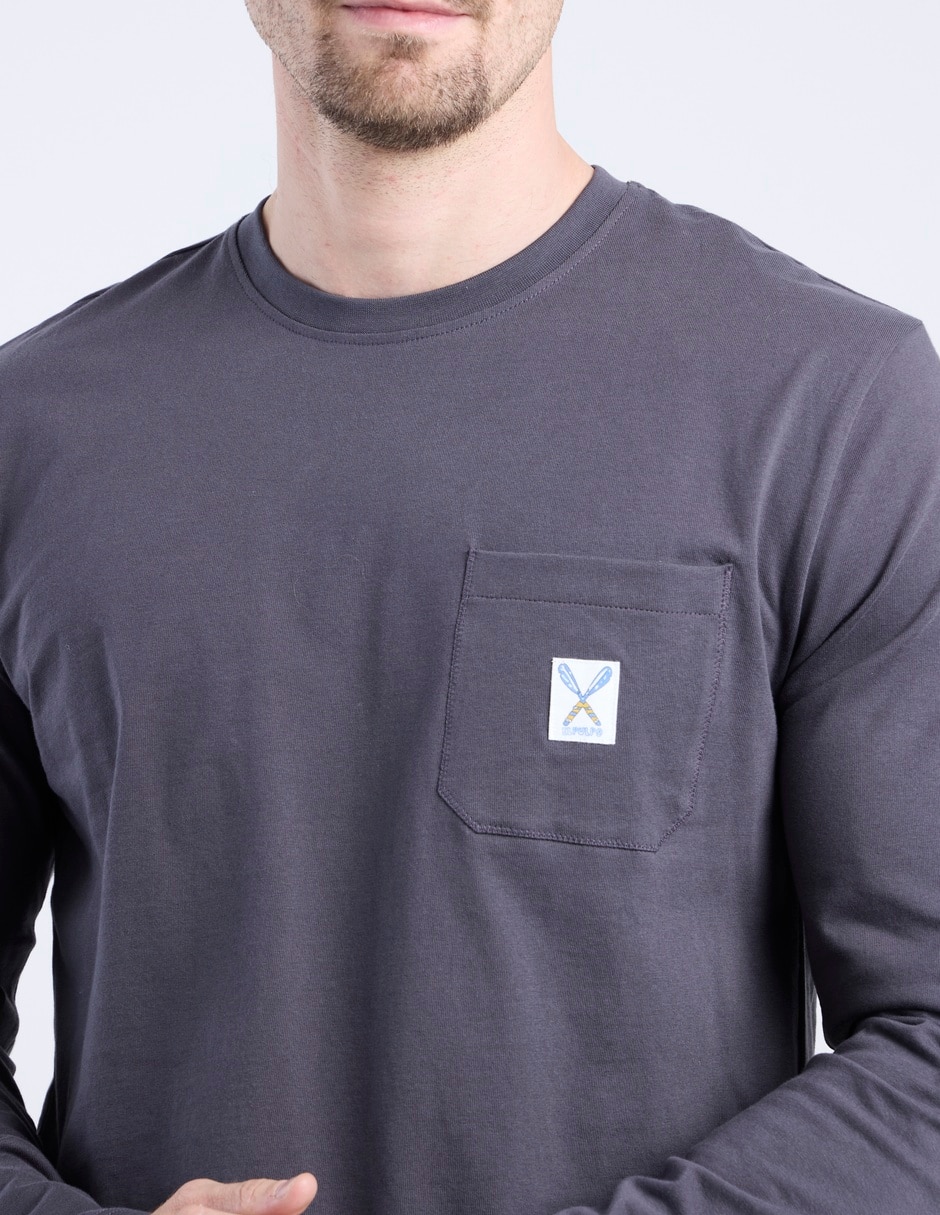 Playera cuello redondo para hombre 4