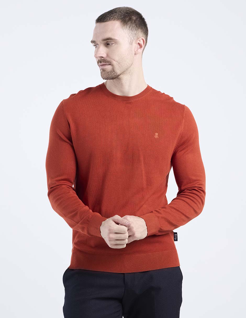 Suéter cuello redondo para hombre