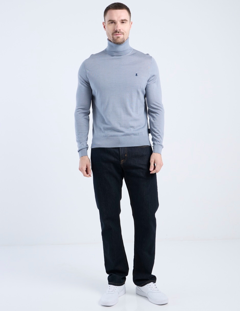 Suéter cuello alto para hombre