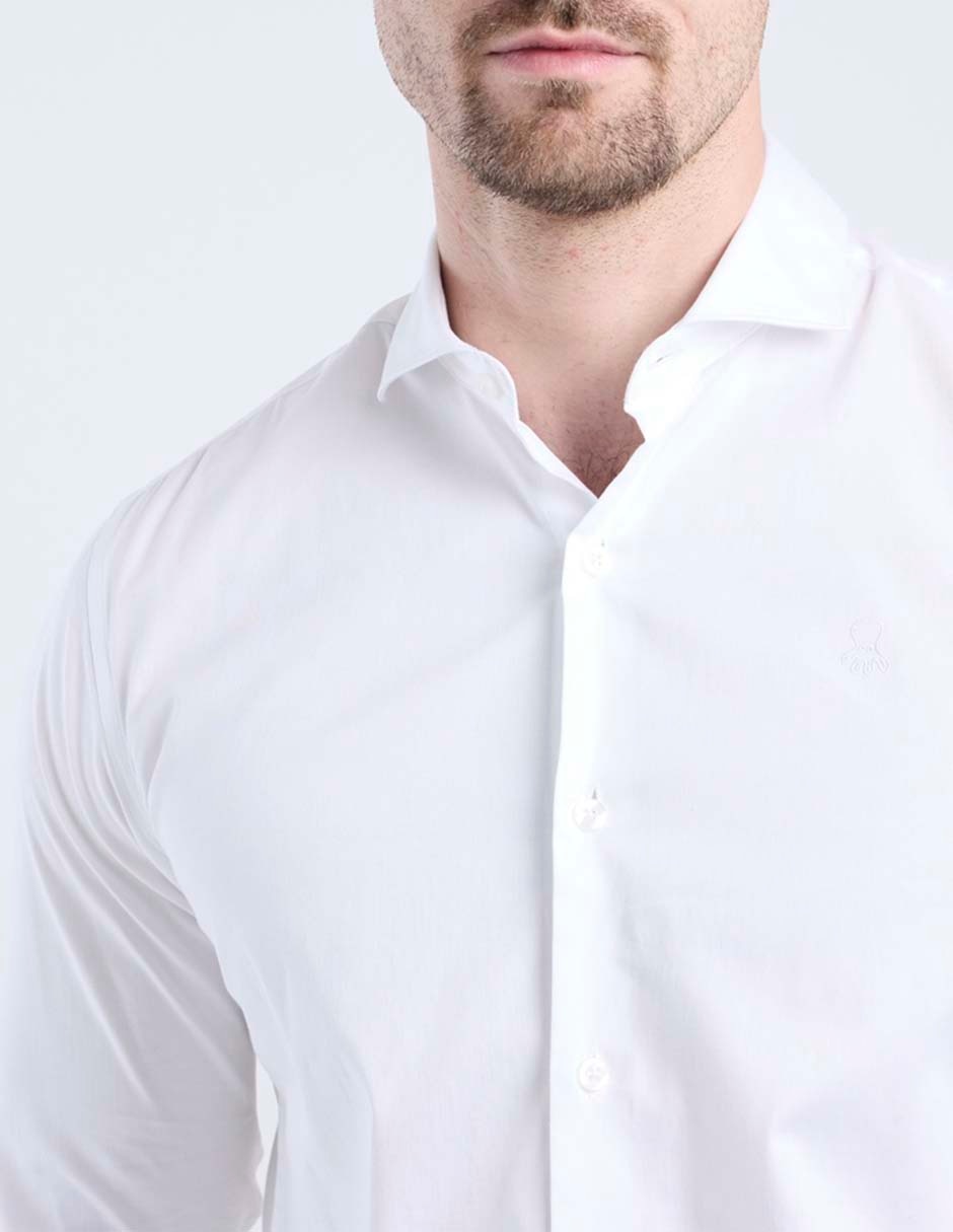 Camisa Business casual manga larga para hombre 4