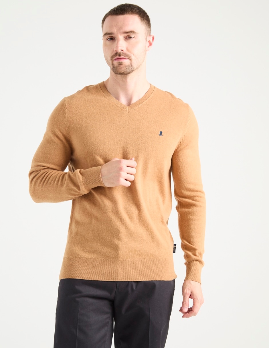 Suéter cuello redondo para hombre