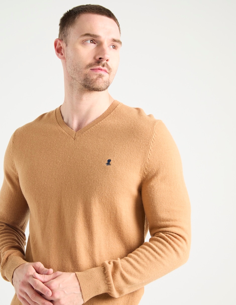 Suéter cuello redondo para hombre 4