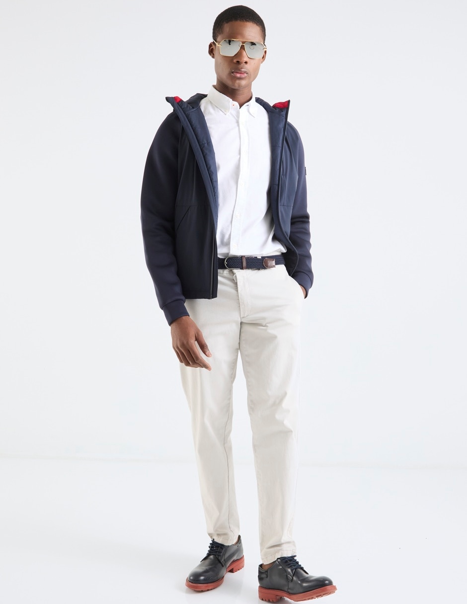 Camisa casual de algodón manga larga para hombre 3