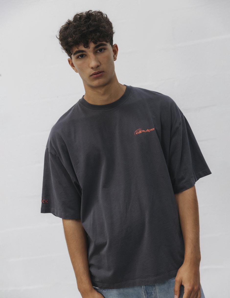Playera cuello redondo para hombre