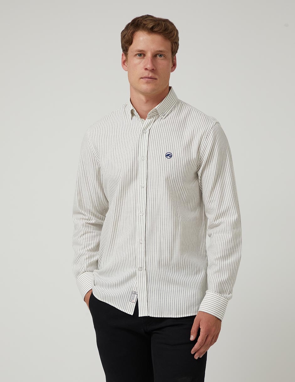 Camisa casual manga larga para hombre Camisa casual manga larga para hombre