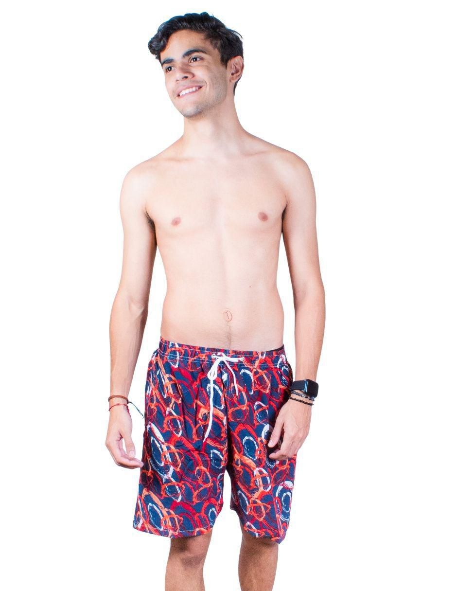 Traje de baño cintura elástica para hombre 3