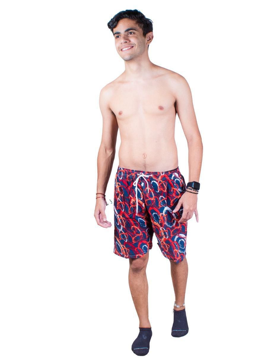 Traje de baño cintura elástica para hombre 4