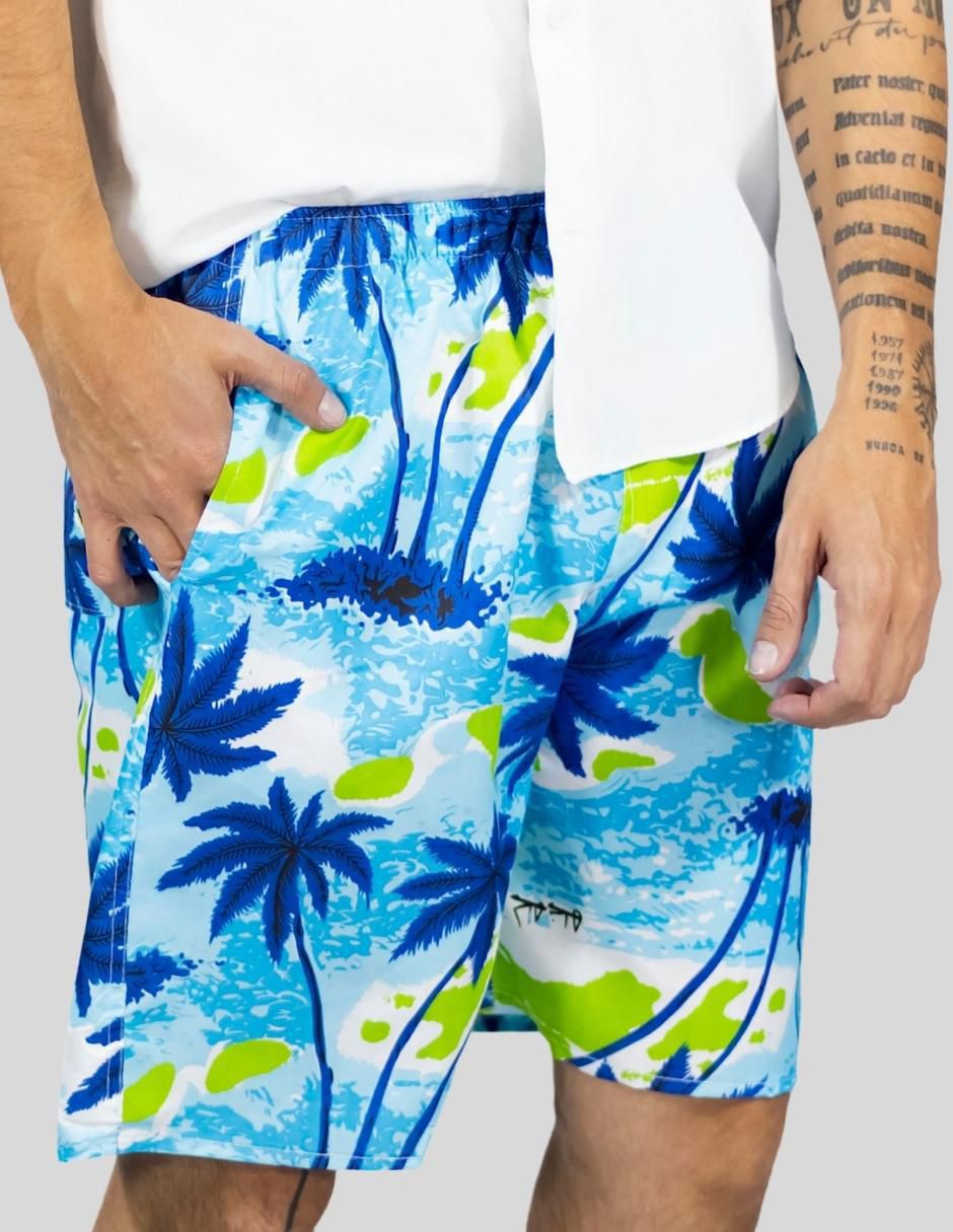Traje de baño con bolsillos para hombre 4
