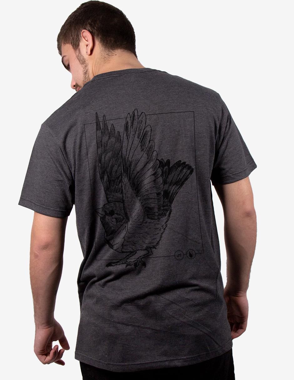 Playera fauna division cuello redondo para hombre 2