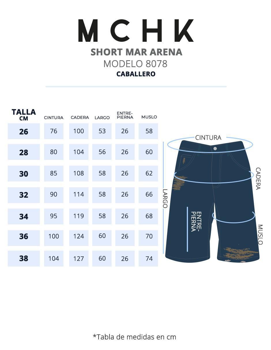 Bermuda para hombre 6