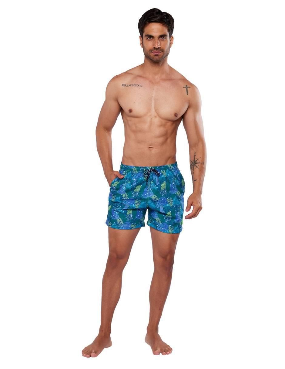 Traje de baño con bolsillos para hombre Traje de baño con bolsillos para hombre