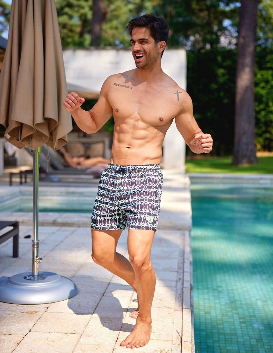 Traje de baño con bolsillos para hombre 9