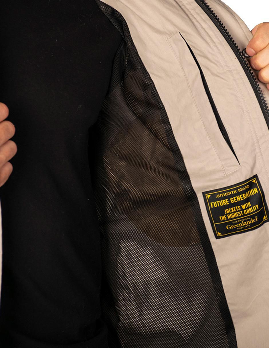 Chamarra cazadora impermeable con bolsillos para hombre 3