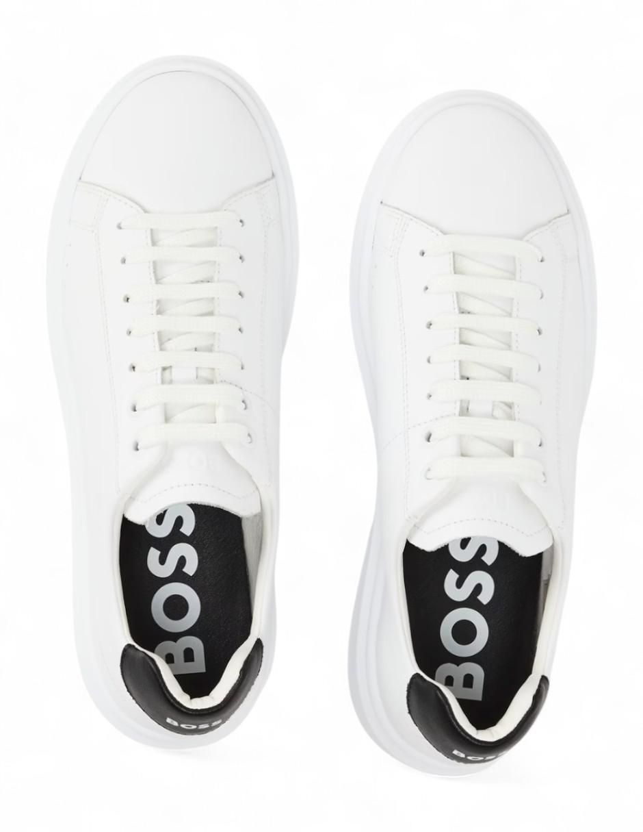 Tenis de piel para hombre 4