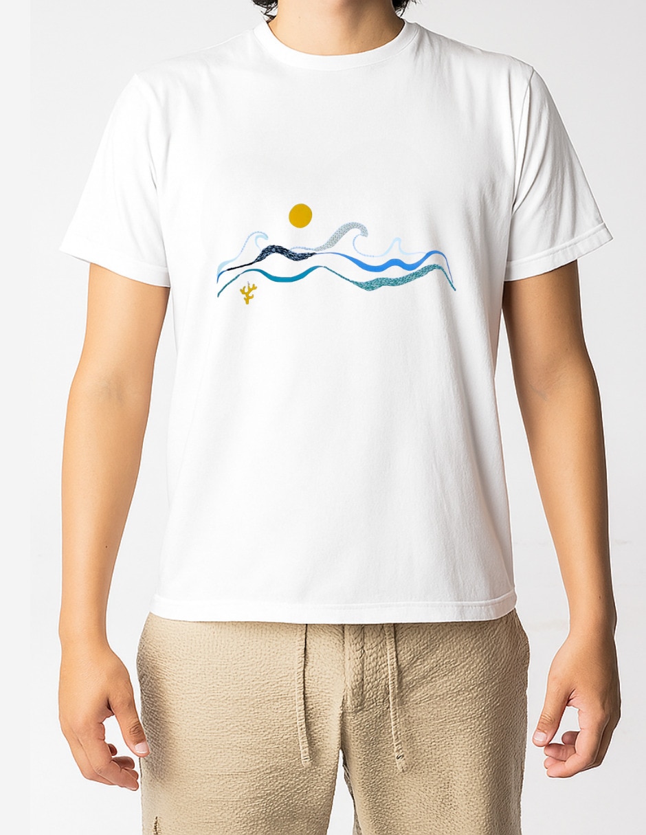 Playera graphic tee cuello redondo para hombre Playera graphic tee cuello redondo para hombre