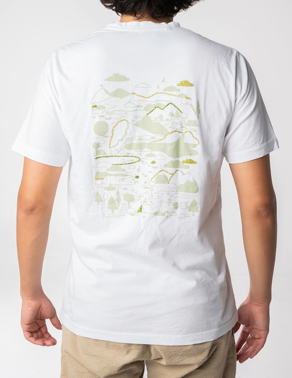Playera graphic tee cuello redondo para hombre 3