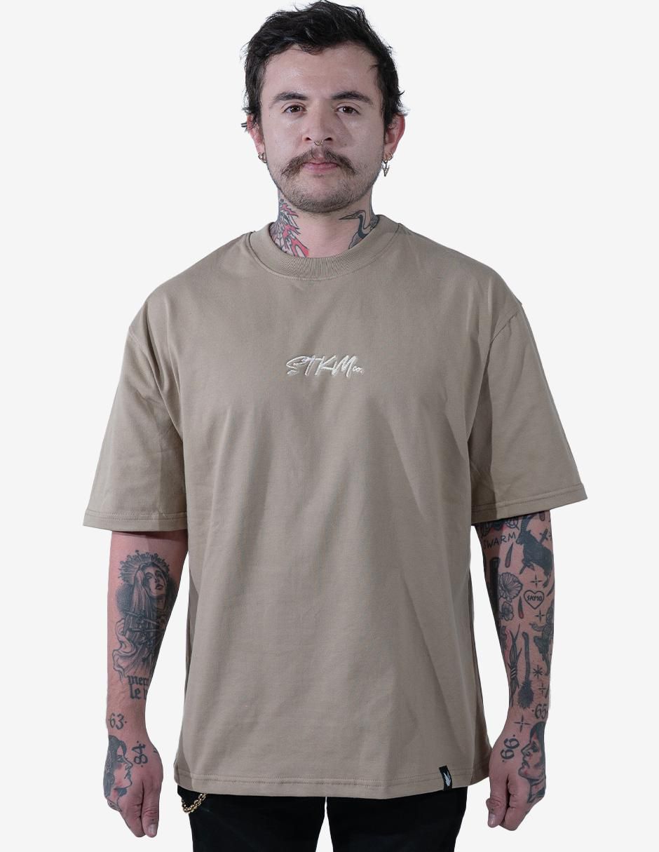 Playera cuello redondo para hombre