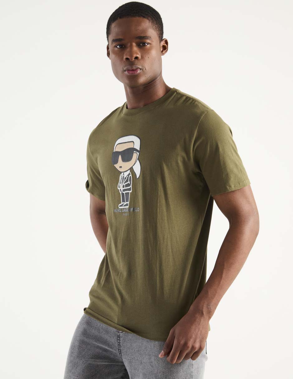 Playera cuello redondo para hombre