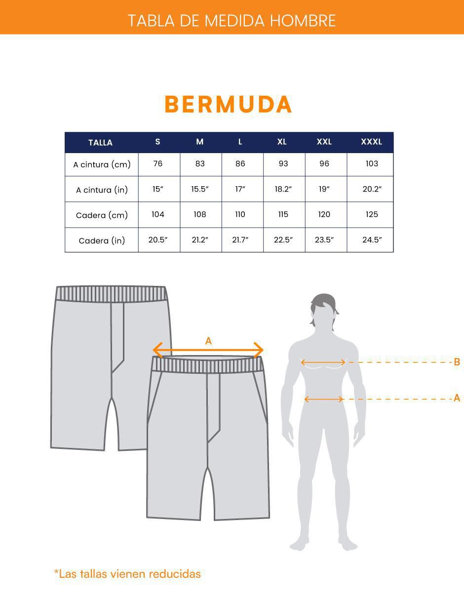 Bermuda para hombre 5