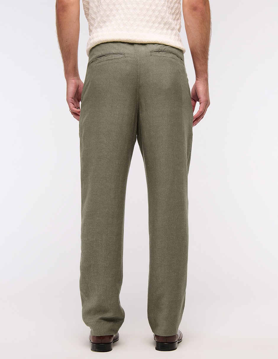 Pantalón regular de algodón para hombre 3