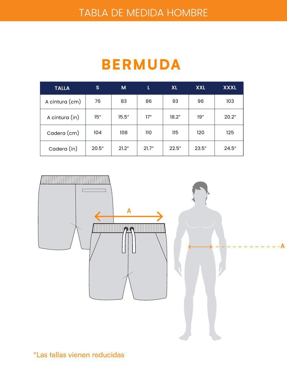 Bermuda de algodón para hombre 5