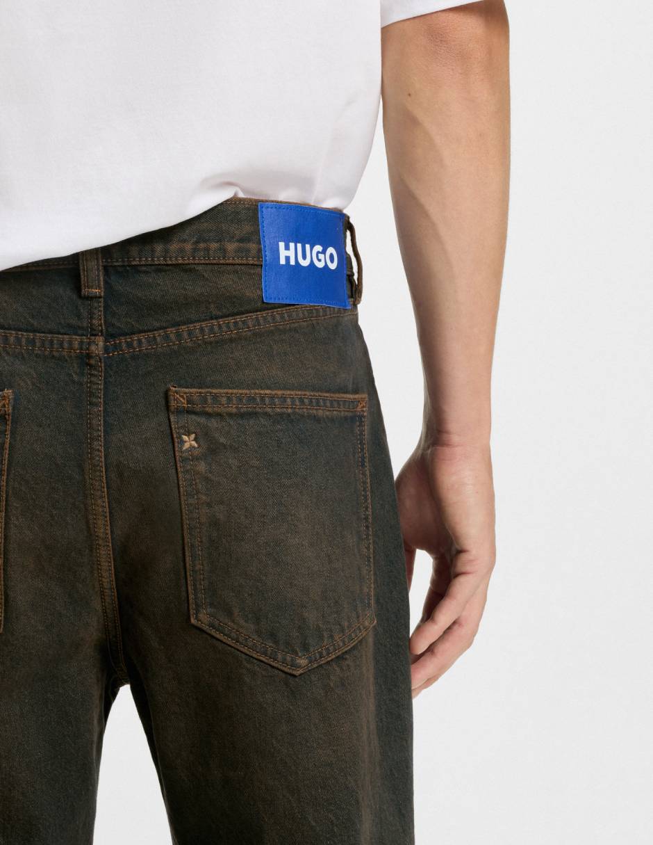Jeans straight Jonah 10 lavado medio para hombre 3