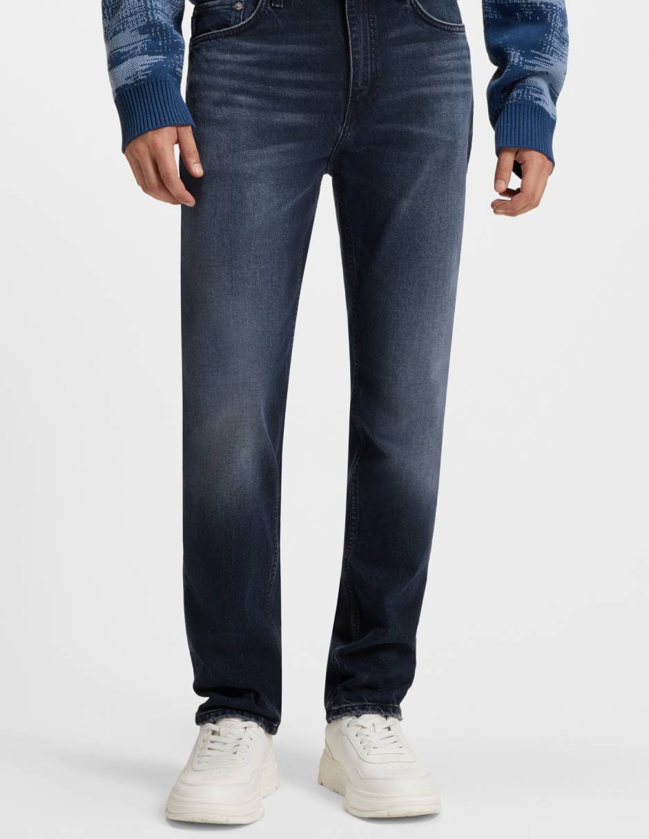 Jeans straight Ash 1027 lavado medio para hombre