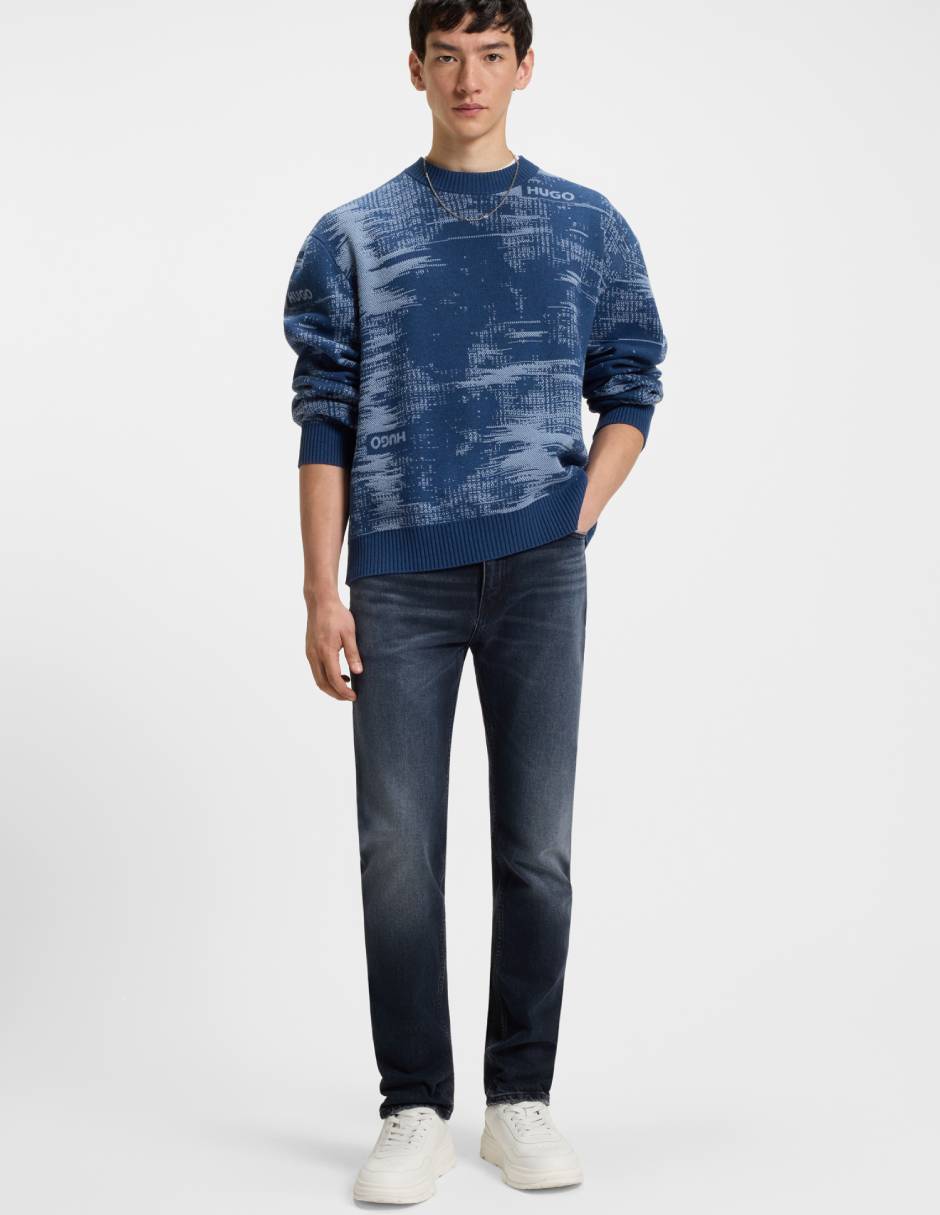 Jeans straight Ash 1027 lavado medio para hombre 4